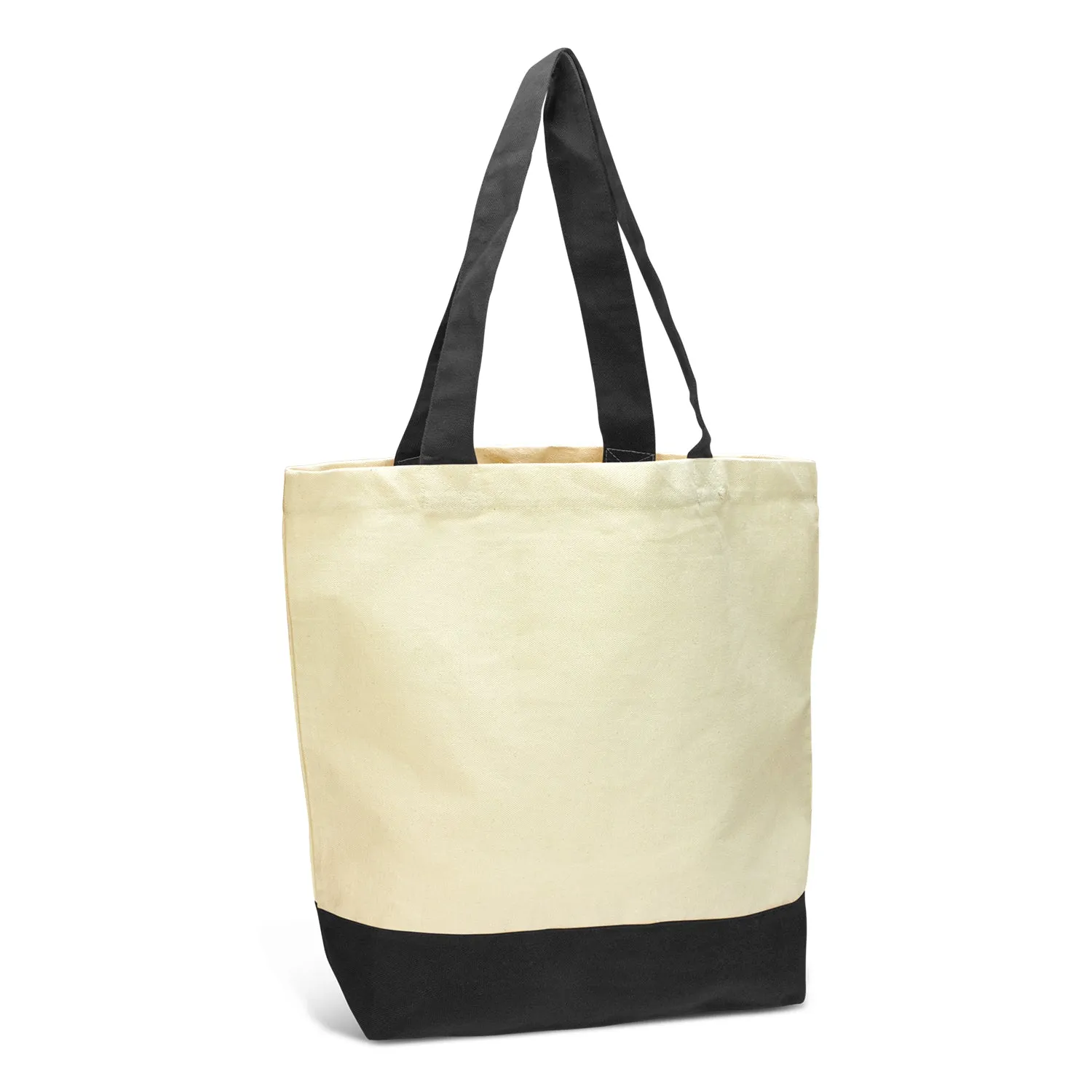 Stock Two Tone Cotton Tote(SCB-33T)