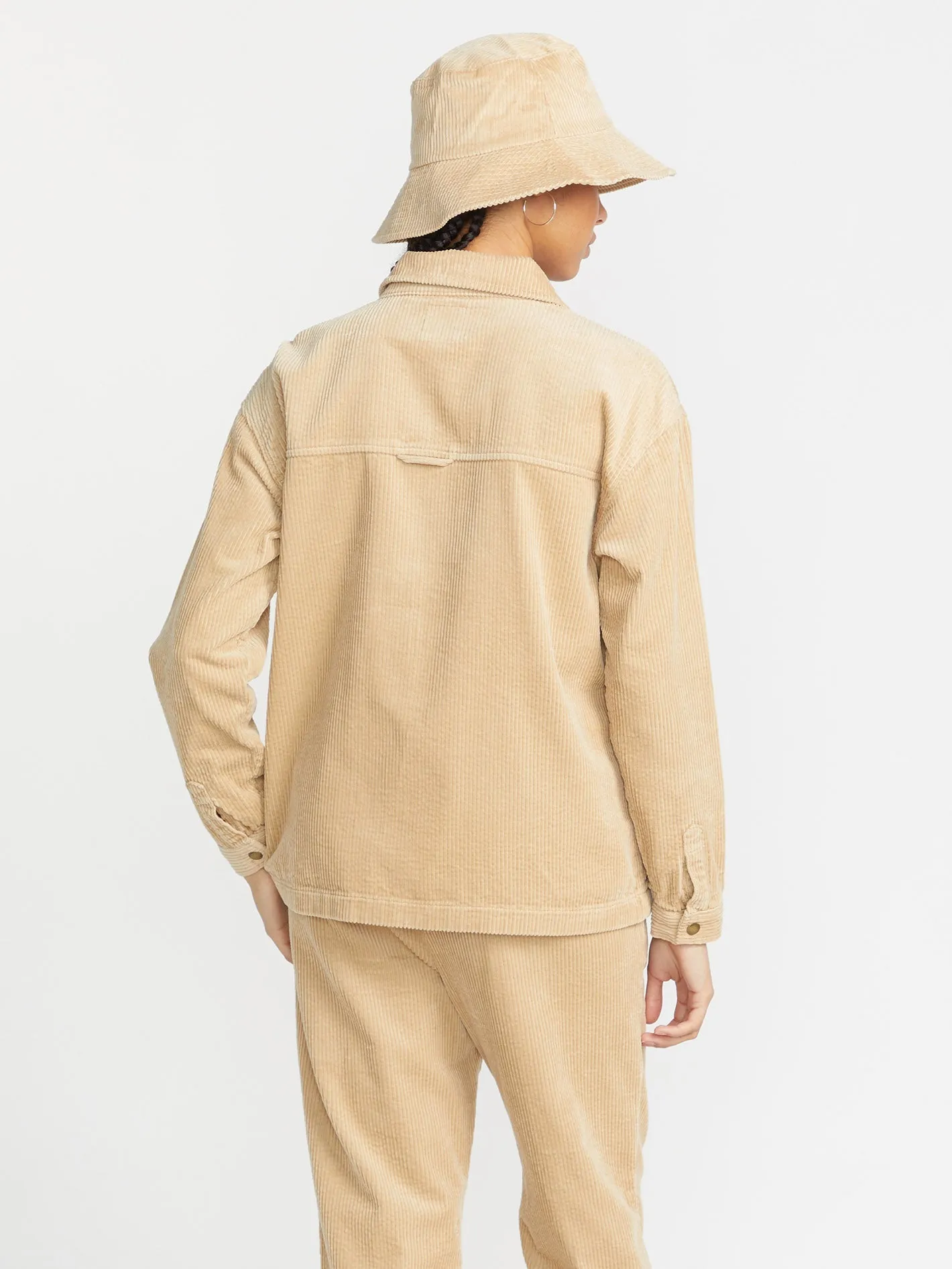 Stone Street Shacket Jacke - KHAKI