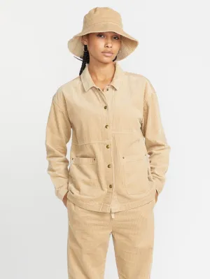 Stone Street Shacket Jacke - KHAKI