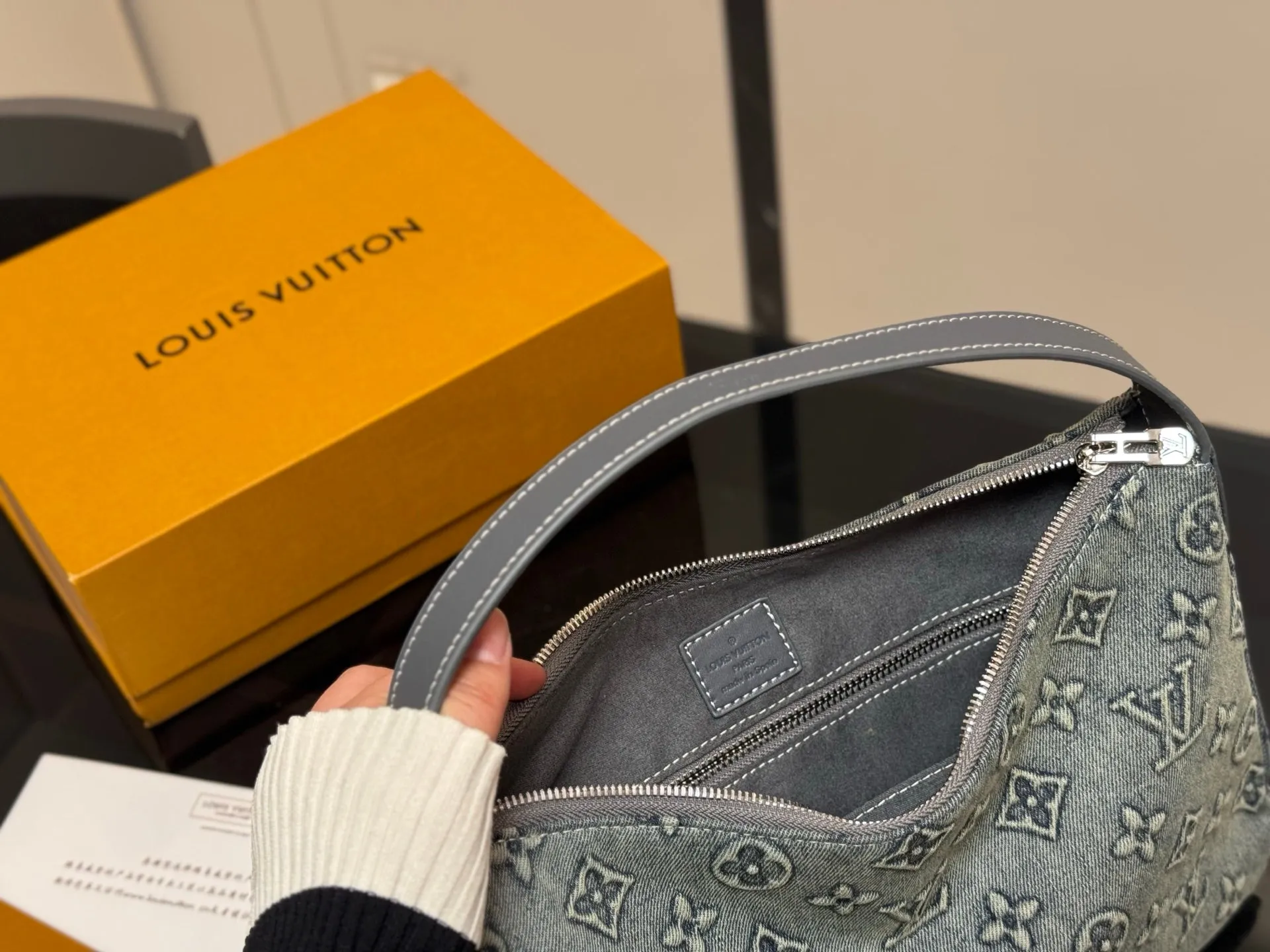 Stylish Cowboy Crescent Tote