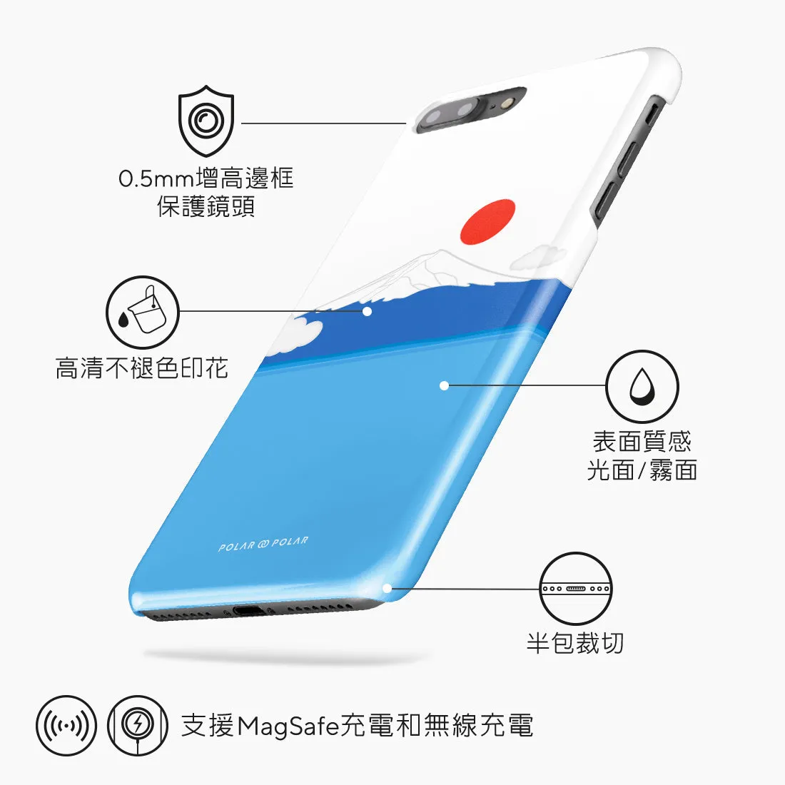 Summer Fujisan Custom - iPhone 8 Plus/7 Plus Case