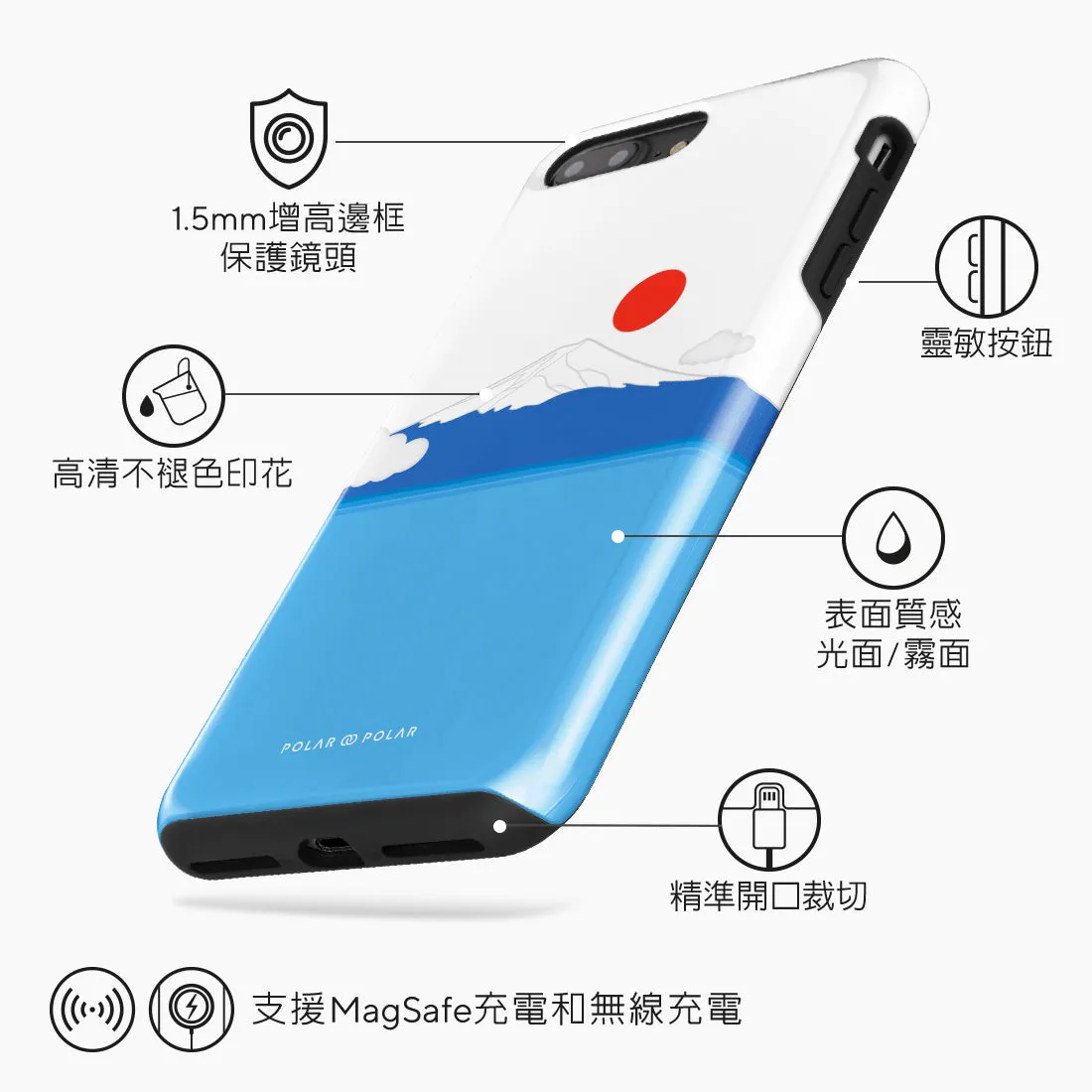 Summer Fujisan Custom - iPhone 8 Plus/7 Plus Case