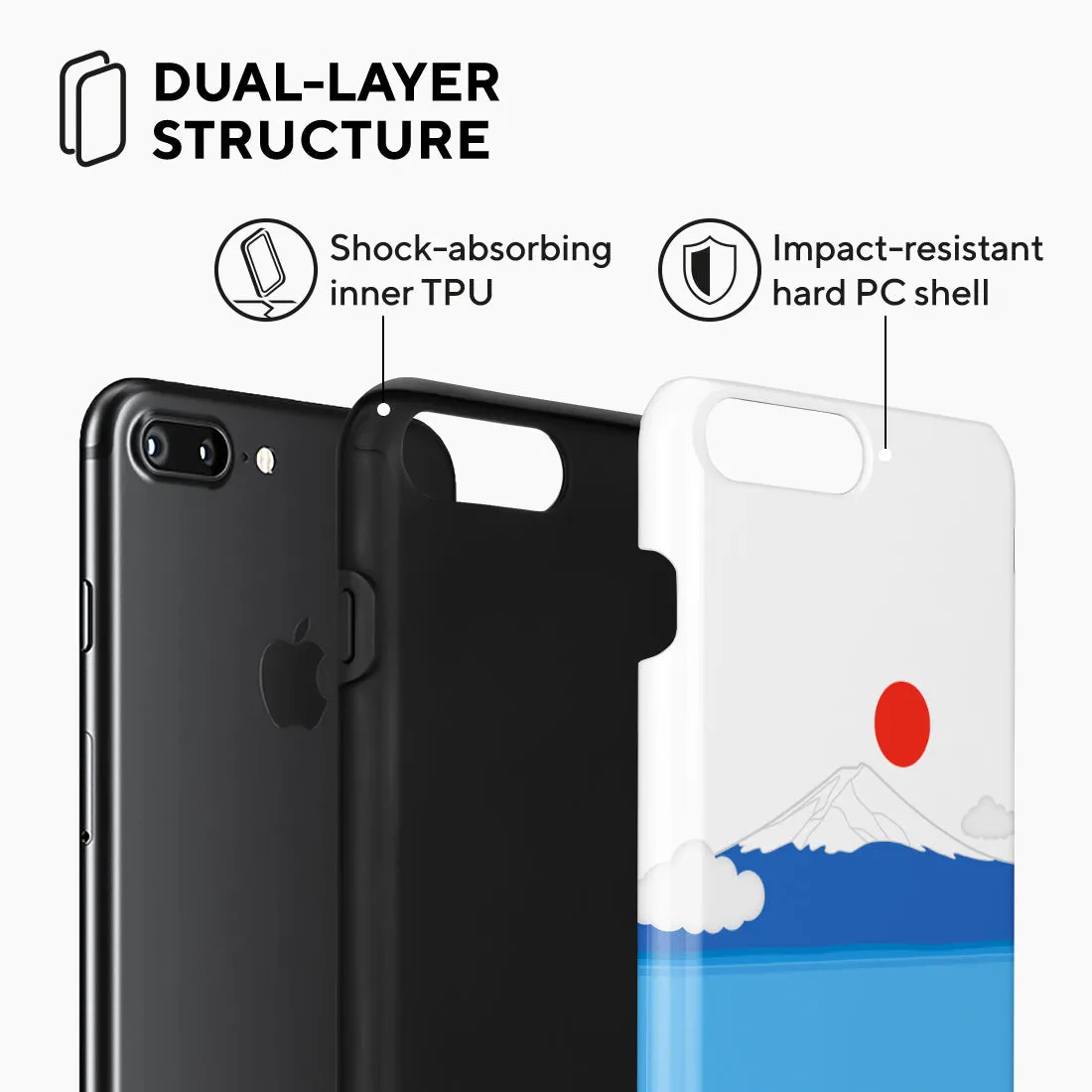 Summer Fujisan Custom - iPhone 8 Plus/7 Plus Case