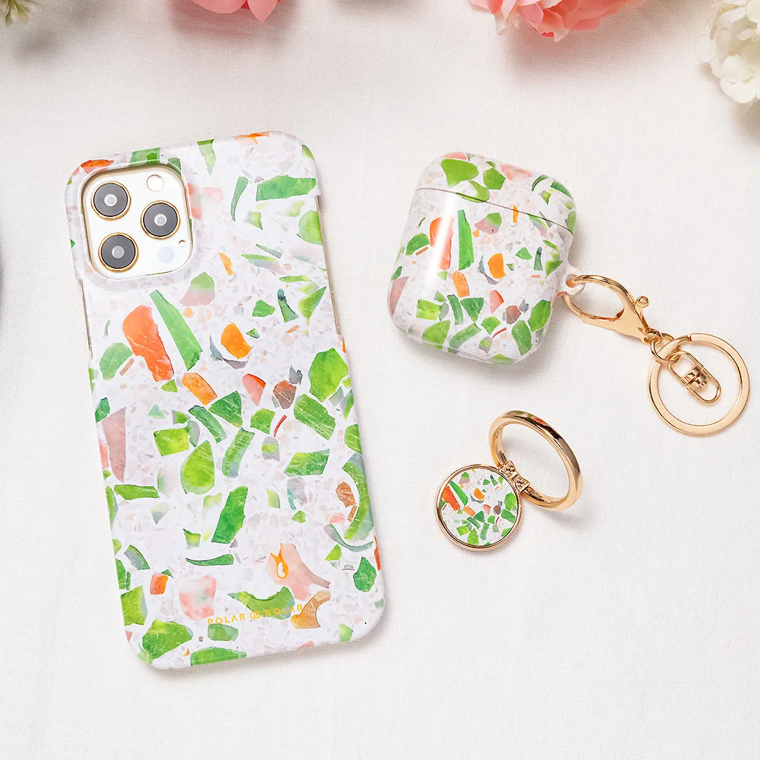 Terrazzo Green Custom - iPhone 13 Pro Max Case