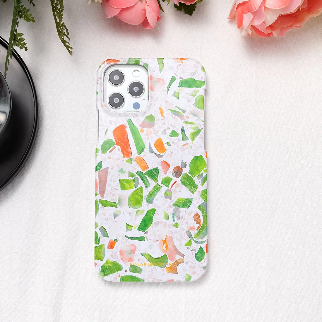 Terrazzo Green Custom - iPhone 13 Pro Max Case