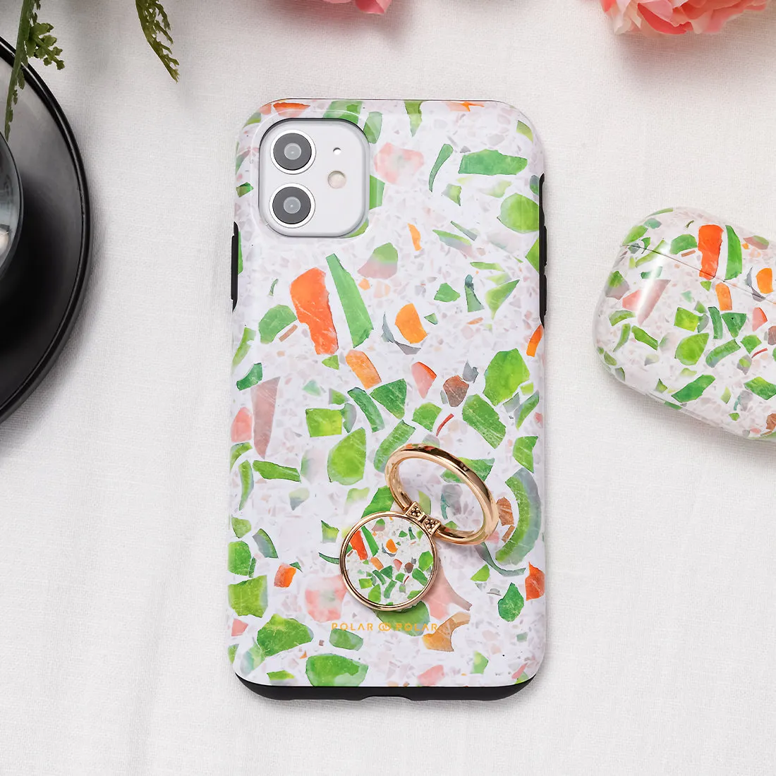 Terrazzo Green Custom - iPhone 13 Pro Max Case