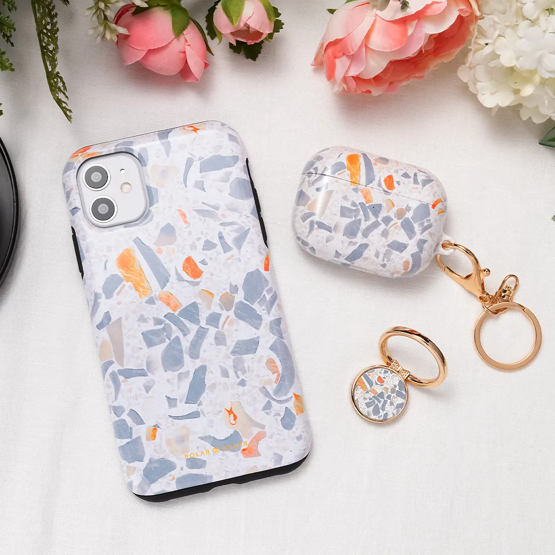 Terrazzo Grey Custom - iPhone XS Max Case