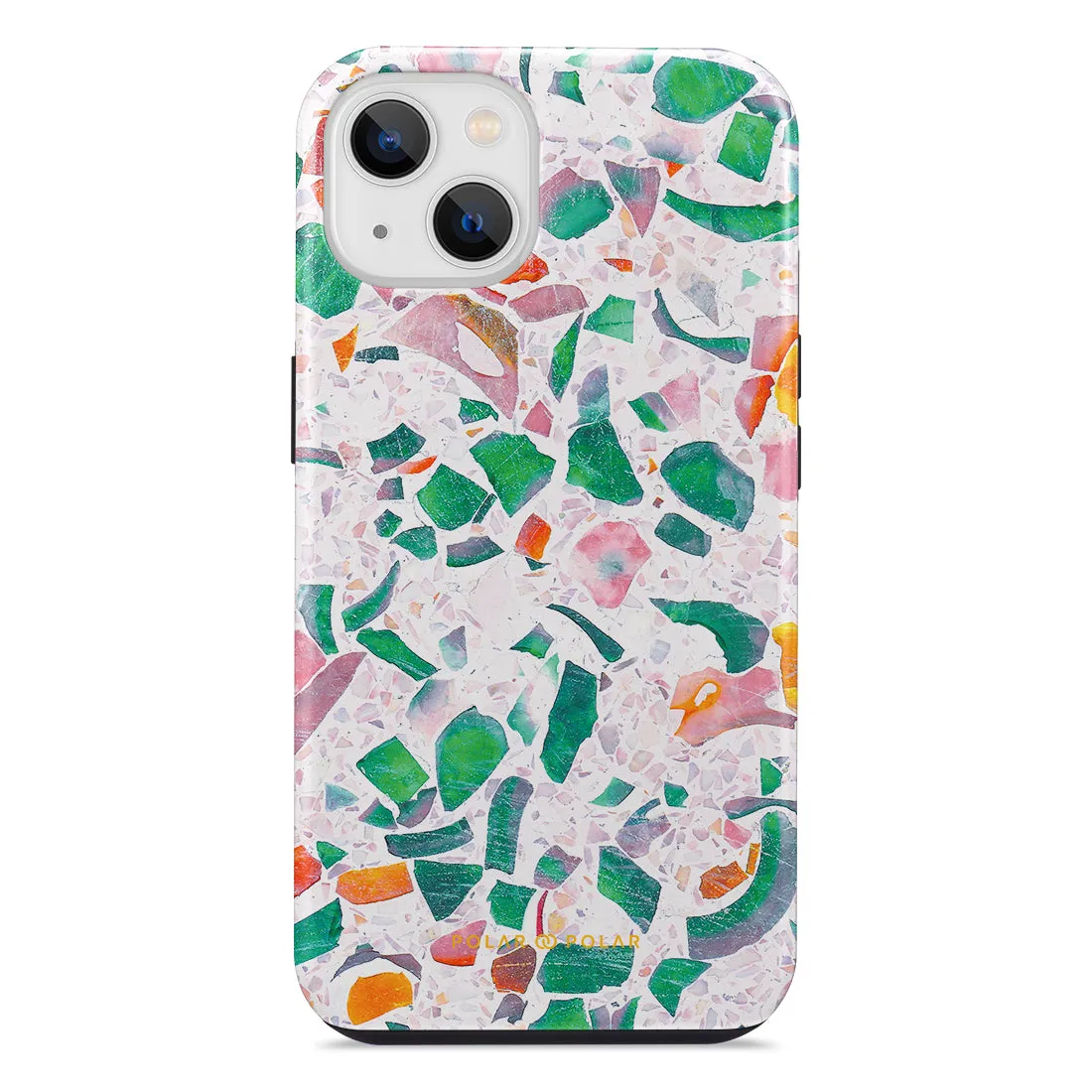 Terrazzo Lake Blue Custom - iPhone 14 Plus Case