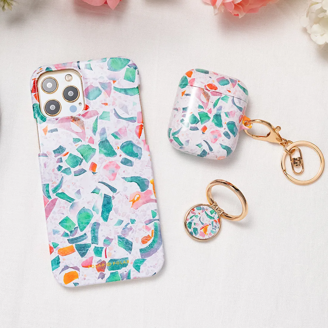 Terrazzo Lake Blue Custom - Samsung Galaxy S21 Plus 5G Case