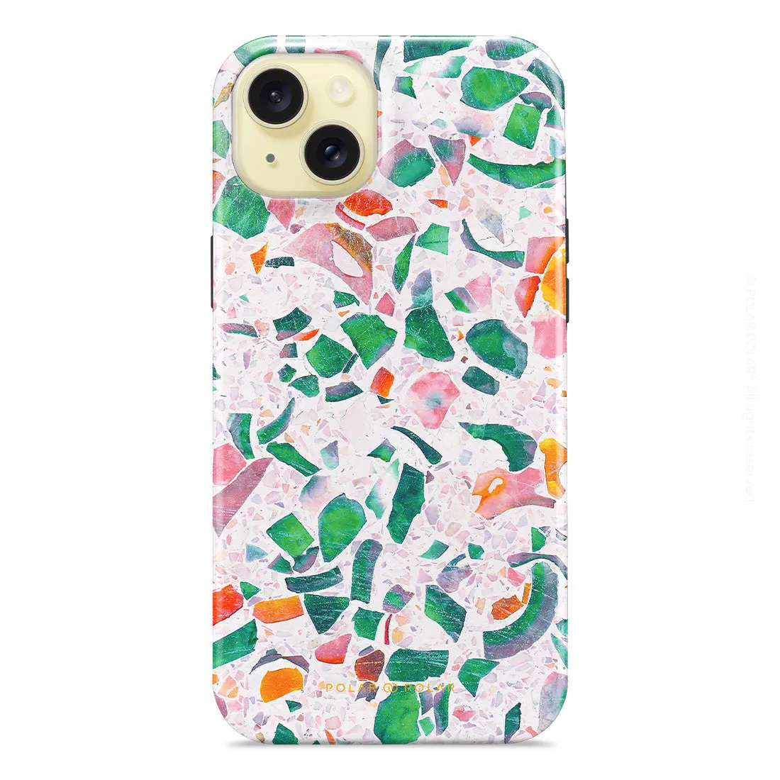 Terrazzo Lake Blue - iPhone 15 Plus Case