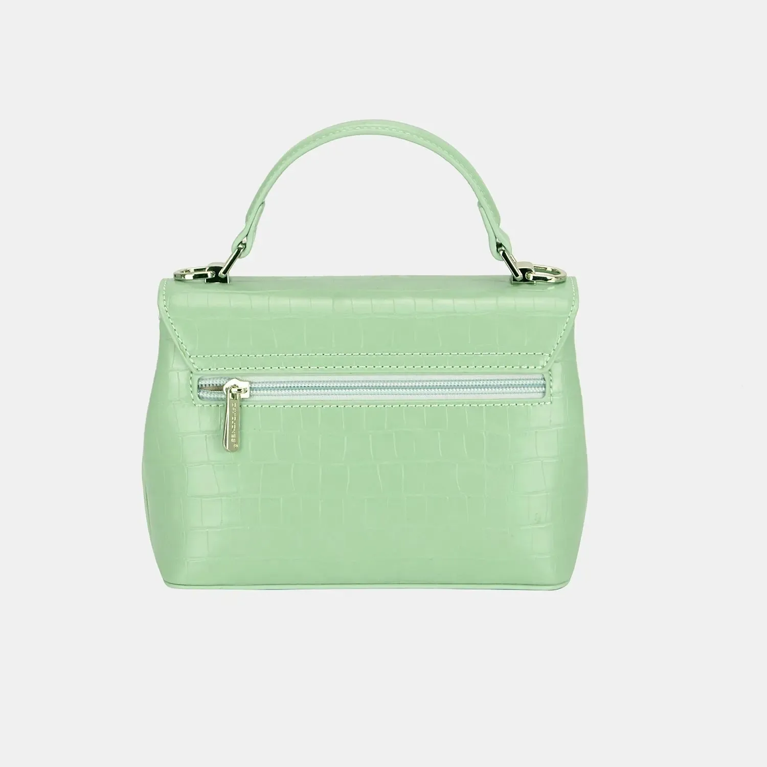 Texture PU Leather Handbag