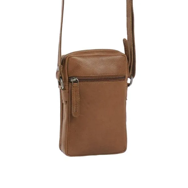 The Chesterfield Leather Phone Pouch Cognac Hamilton