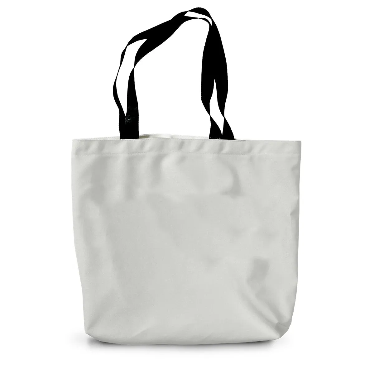 The Queen Crowned Skull Cameo Patterned Canvas Tote Bag