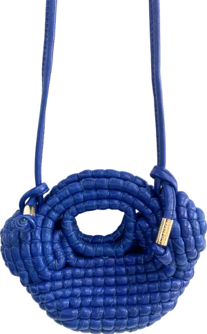 Tory Burch Blue Mini Luna Aqua One Size
