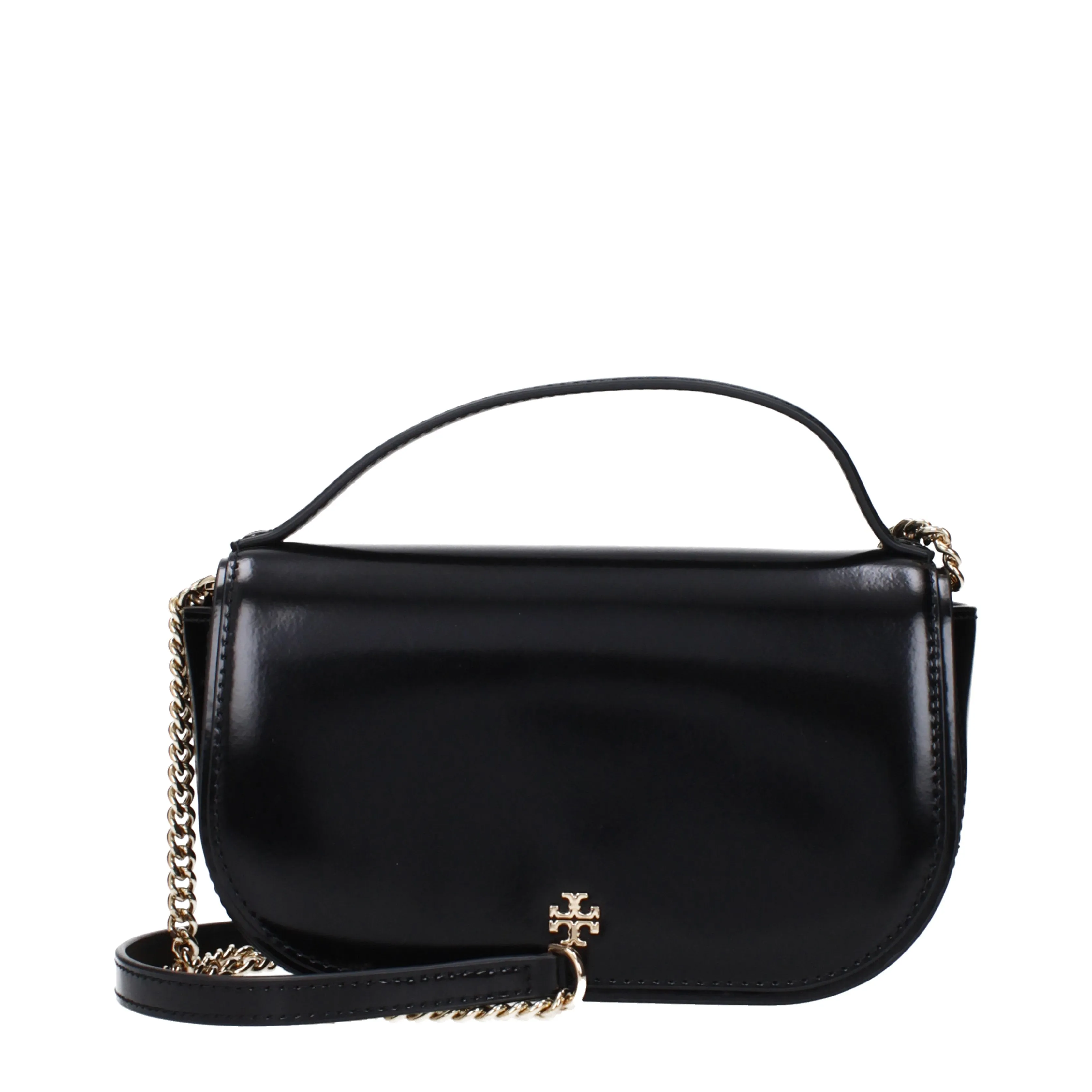 Tory Burch handväskor Emerson Woman Black Leather