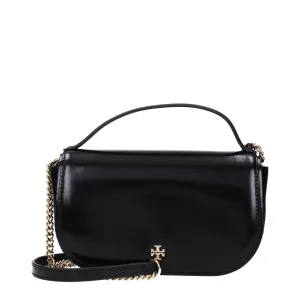 Tory Burch handväskor Emerson Woman Black Leather