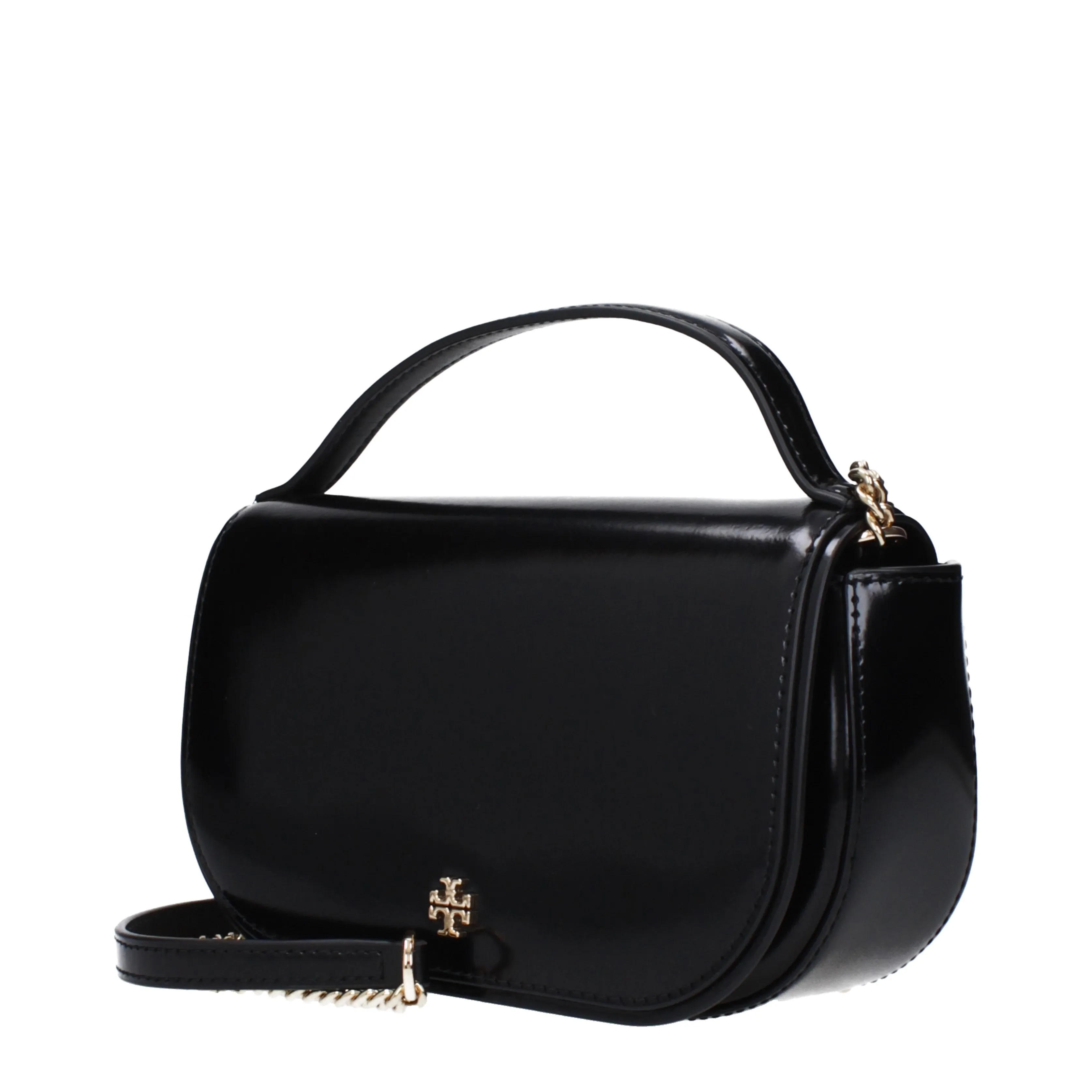 Tory Burch handväskor Emerson Woman Black Leather