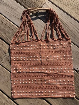 Turks and Caicos Braided Tote