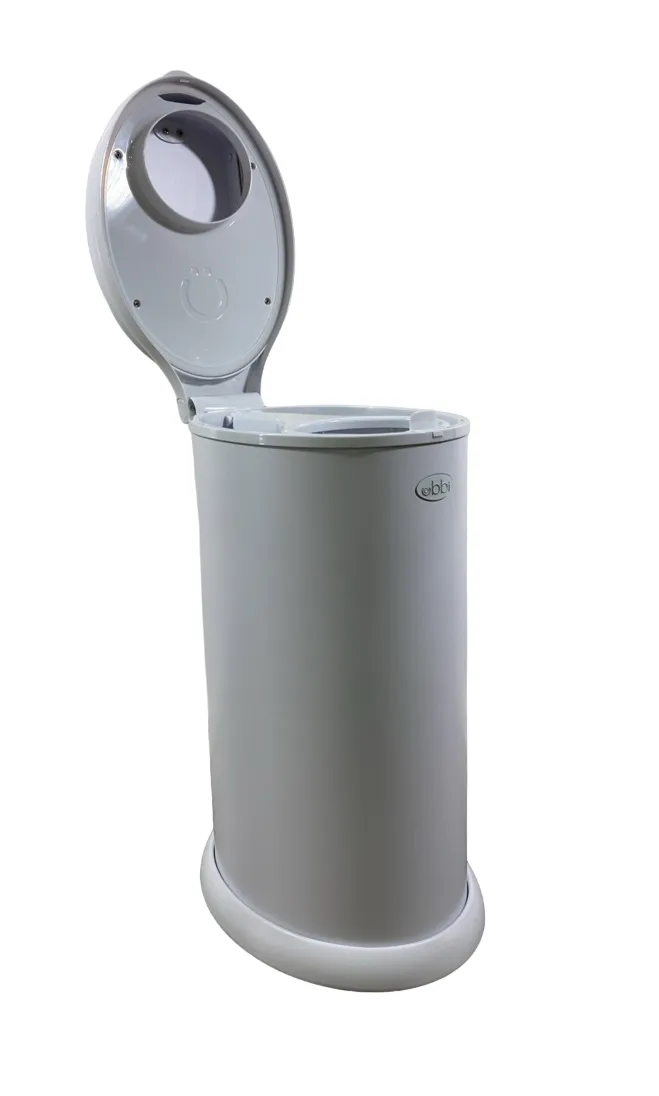 Ubbi Diaper Pail Value Gift Set, Matte White