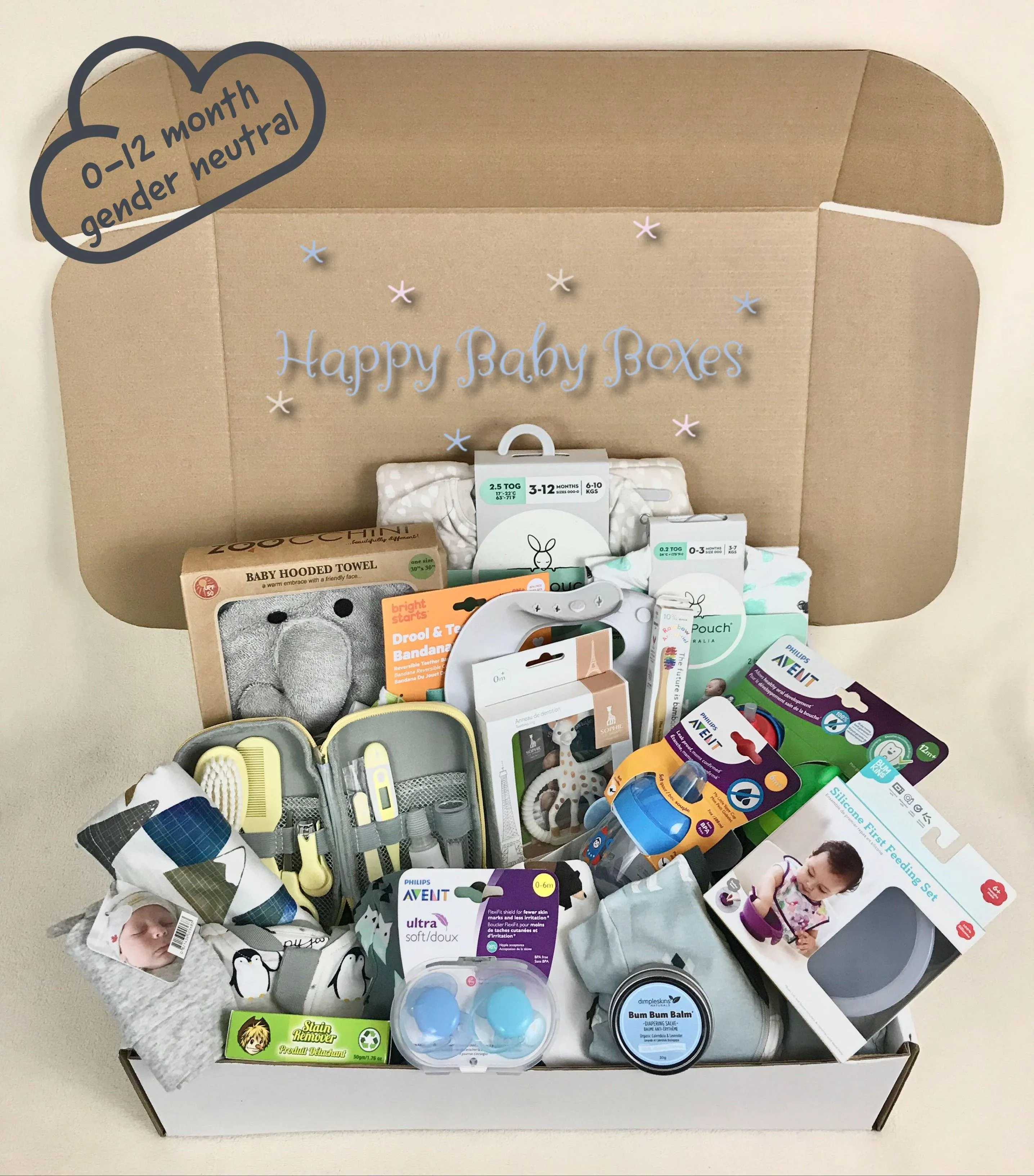 Ultimate First Year Baby Box