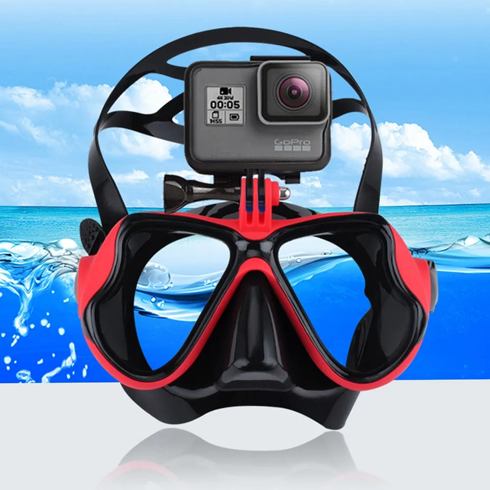 Underwater  Camera Diving mask Swimming Goggles  Diving  Camera Holder For GoPro