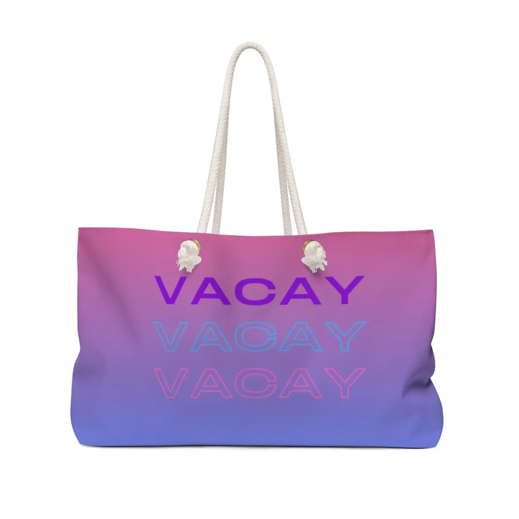 Vacay Weekender Bag