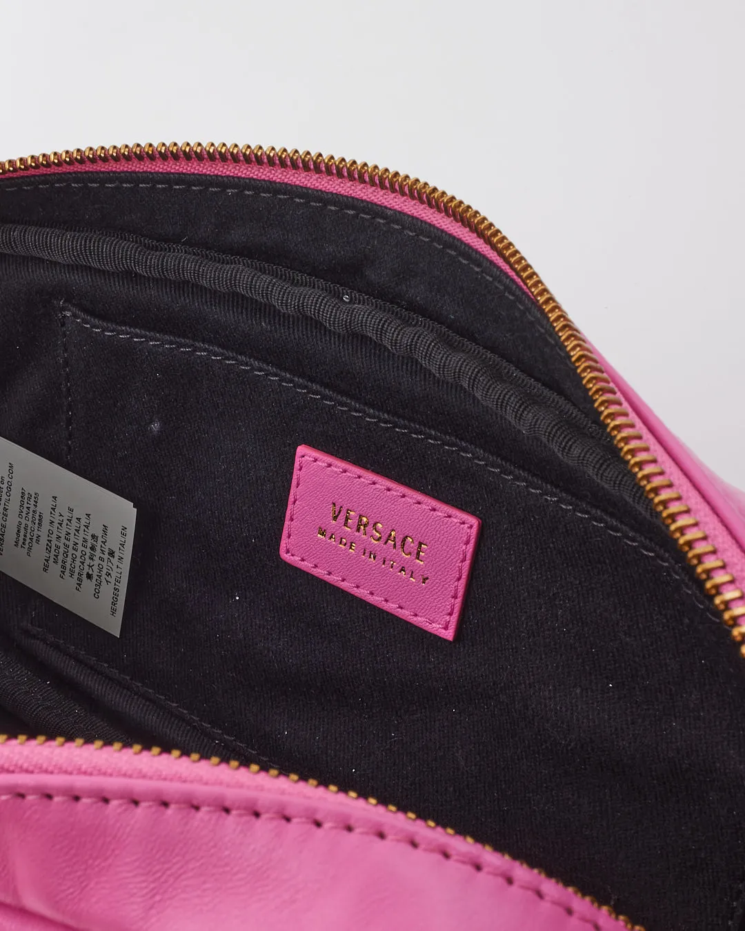 Versace Pink Medusa Tribute Belt Bag