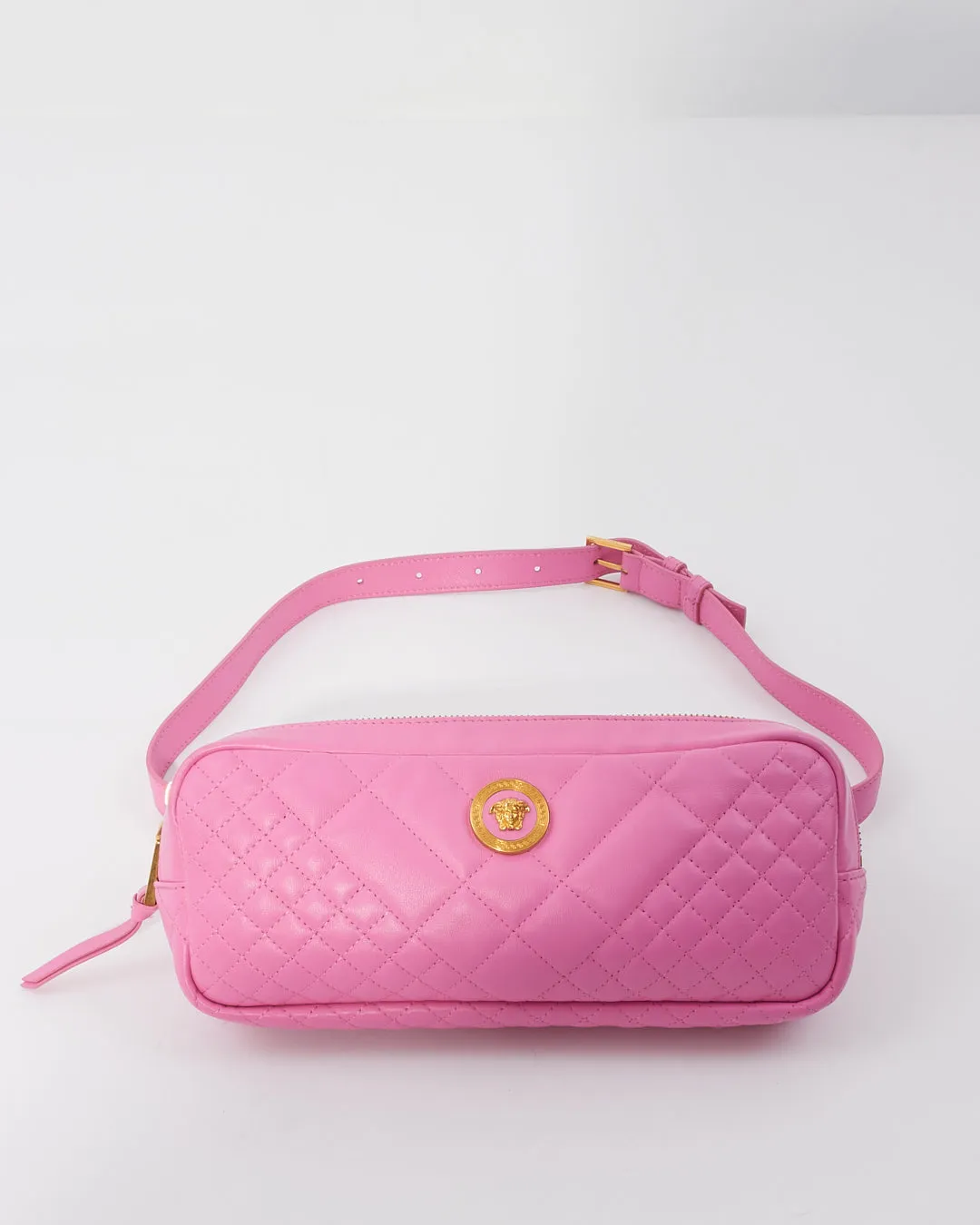 Versace Pink Medusa Tribute Belt Bag