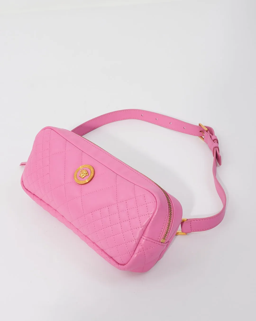 Versace Pink Medusa Tribute Belt Bag