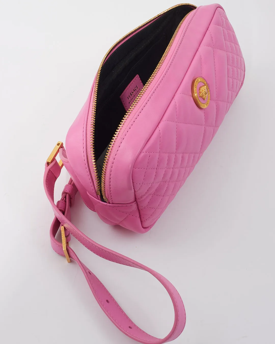 Versace Pink Medusa Tribute Belt Bag
