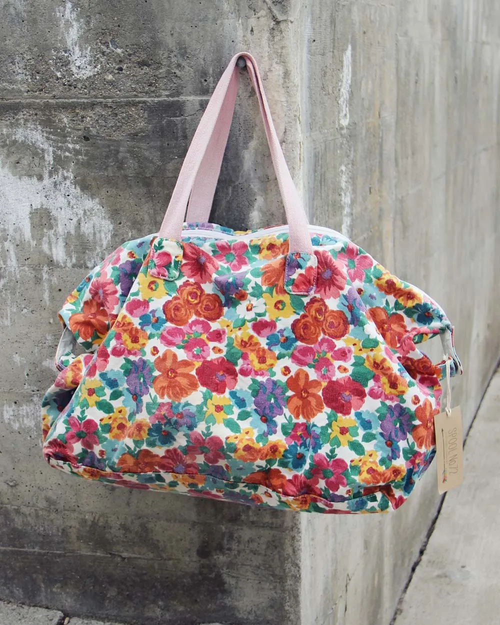 Vintage Floral Tote