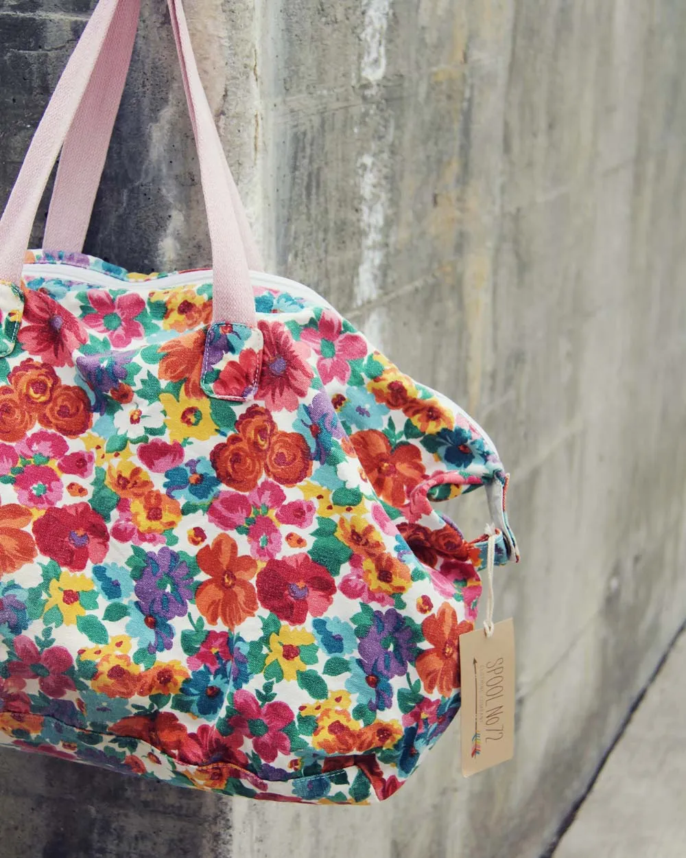 Vintage Floral Tote