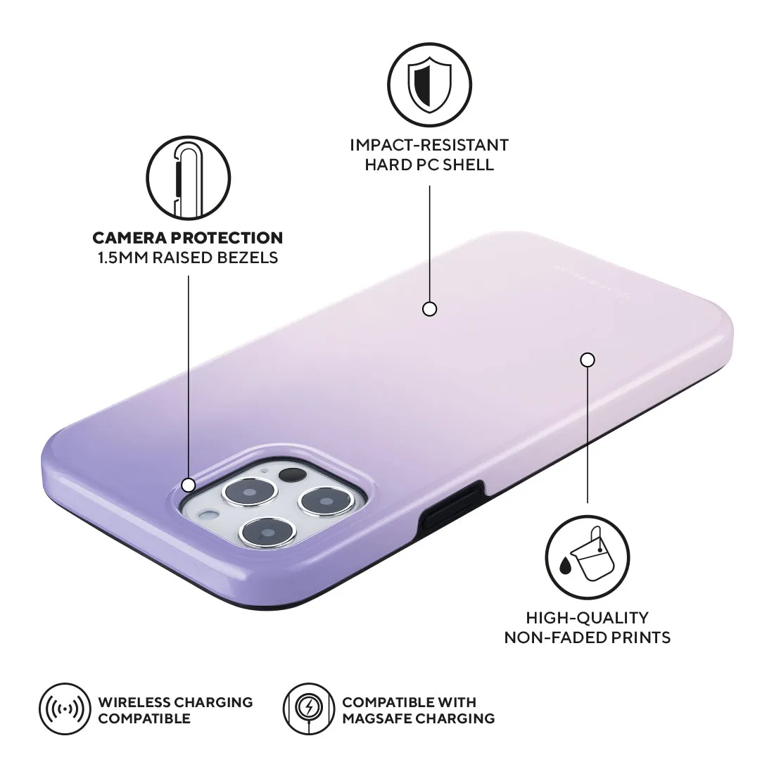 Violet Blue Pastel Custom - iPhone 12 Pro Max Case