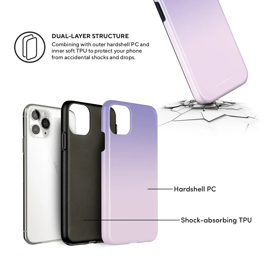 Violet Blue Pastel Custom - iPhone 12 Pro Max Case