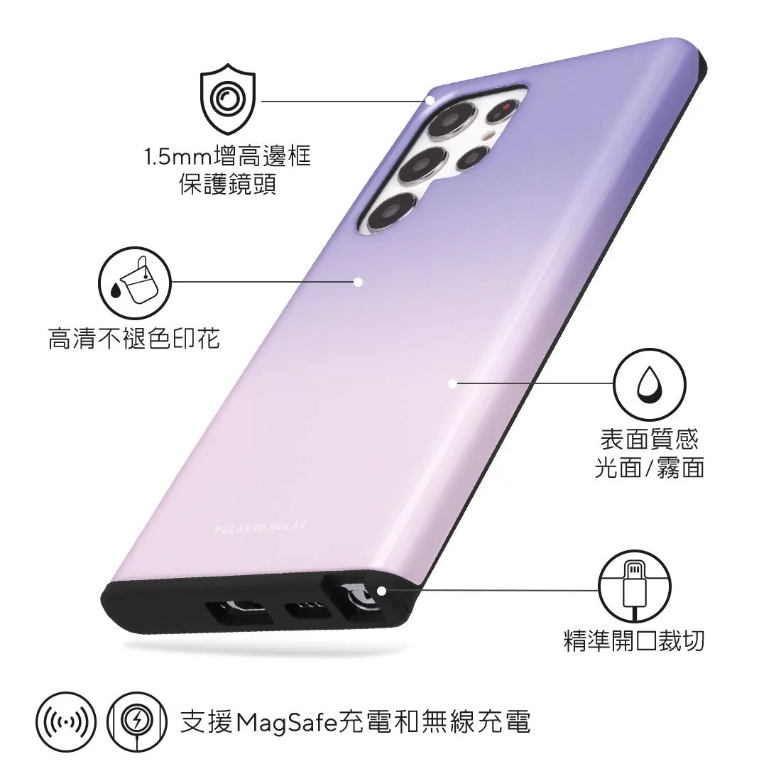 Violet Blue Pastel Custom - Samsung Galaxy S22 Ultra 5G Case