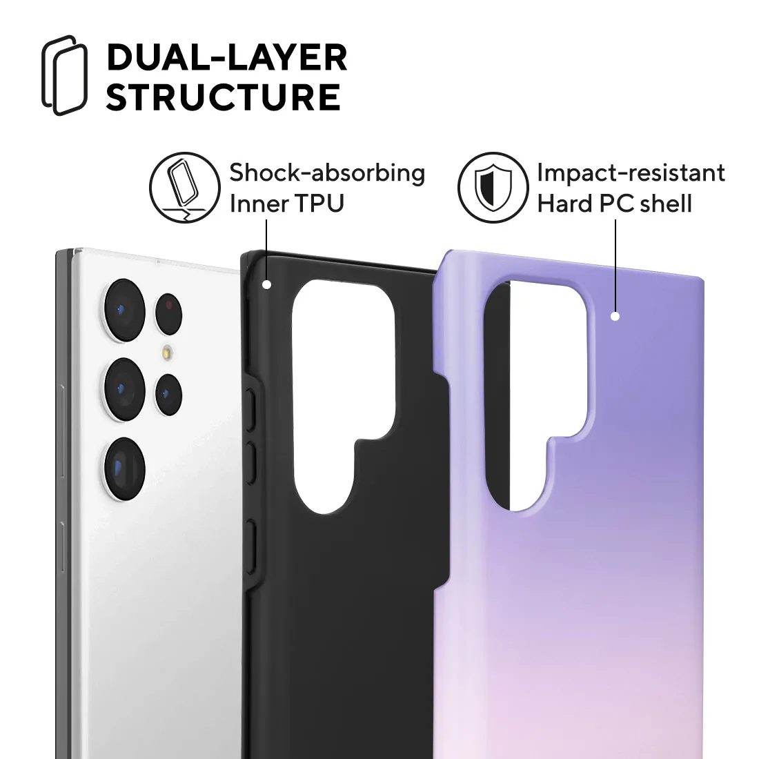 Violet Blue Pastel Custom - Samsung Galaxy S22 Ultra 5G Case