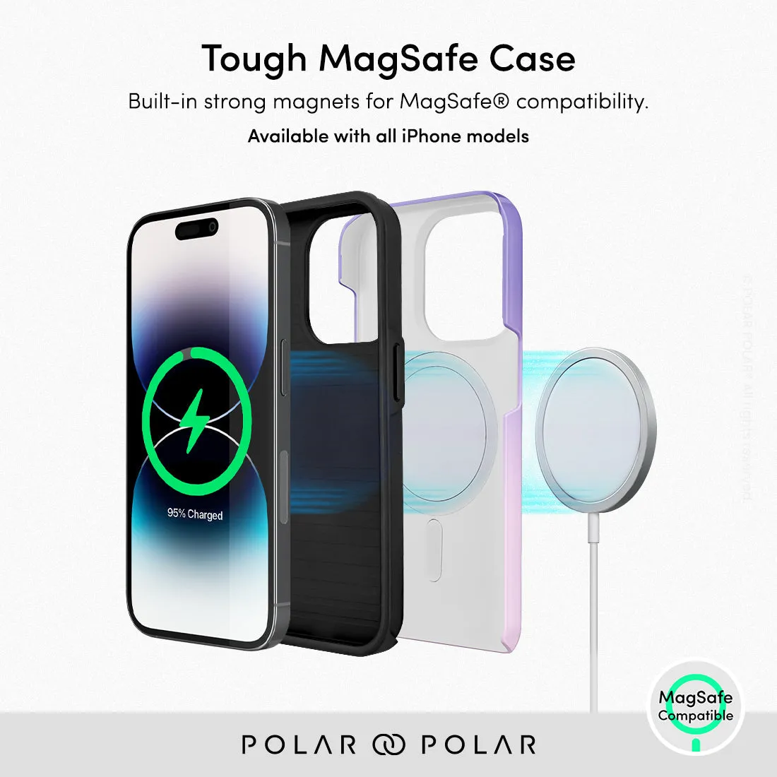 Violet Blue Pastel - iPhone 15 Case
