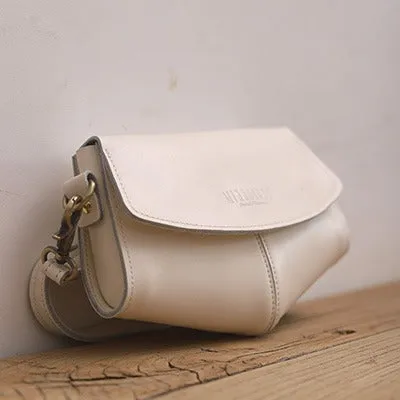 White Leather Purse White Crossbody Purse Cute White Purse Crossbody Women's Bags Crossbody