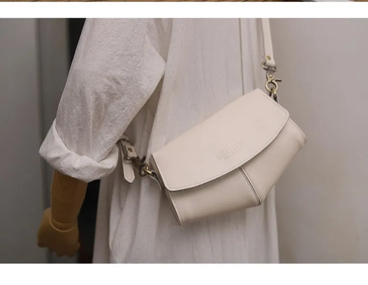 White Leather Purse White Crossbody Purse Cute White Purse Crossbody Women's Bags Crossbody