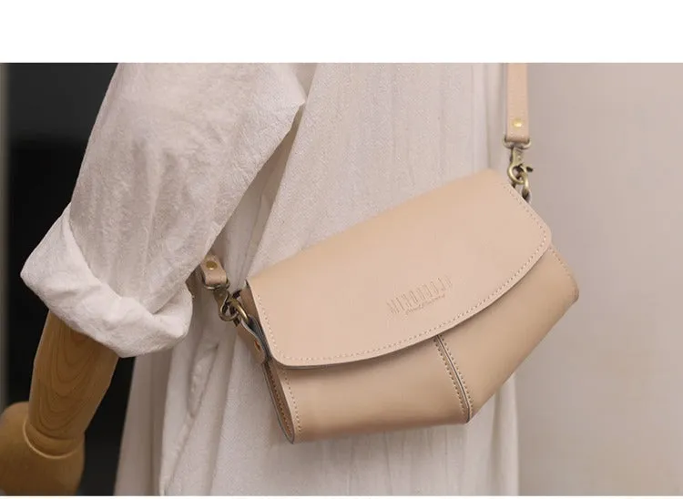White Leather Purse White Crossbody Purse Cute White Purse Crossbody Women's Bags Crossbody