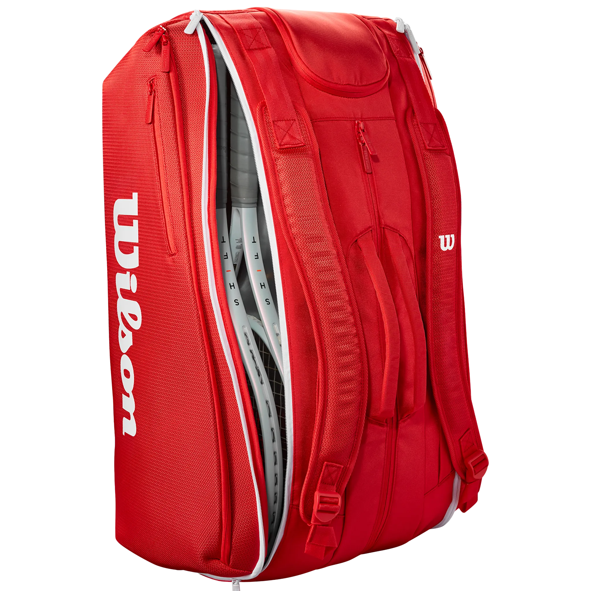 Wilson Super Tour Red 15 Racket Bag (2025)