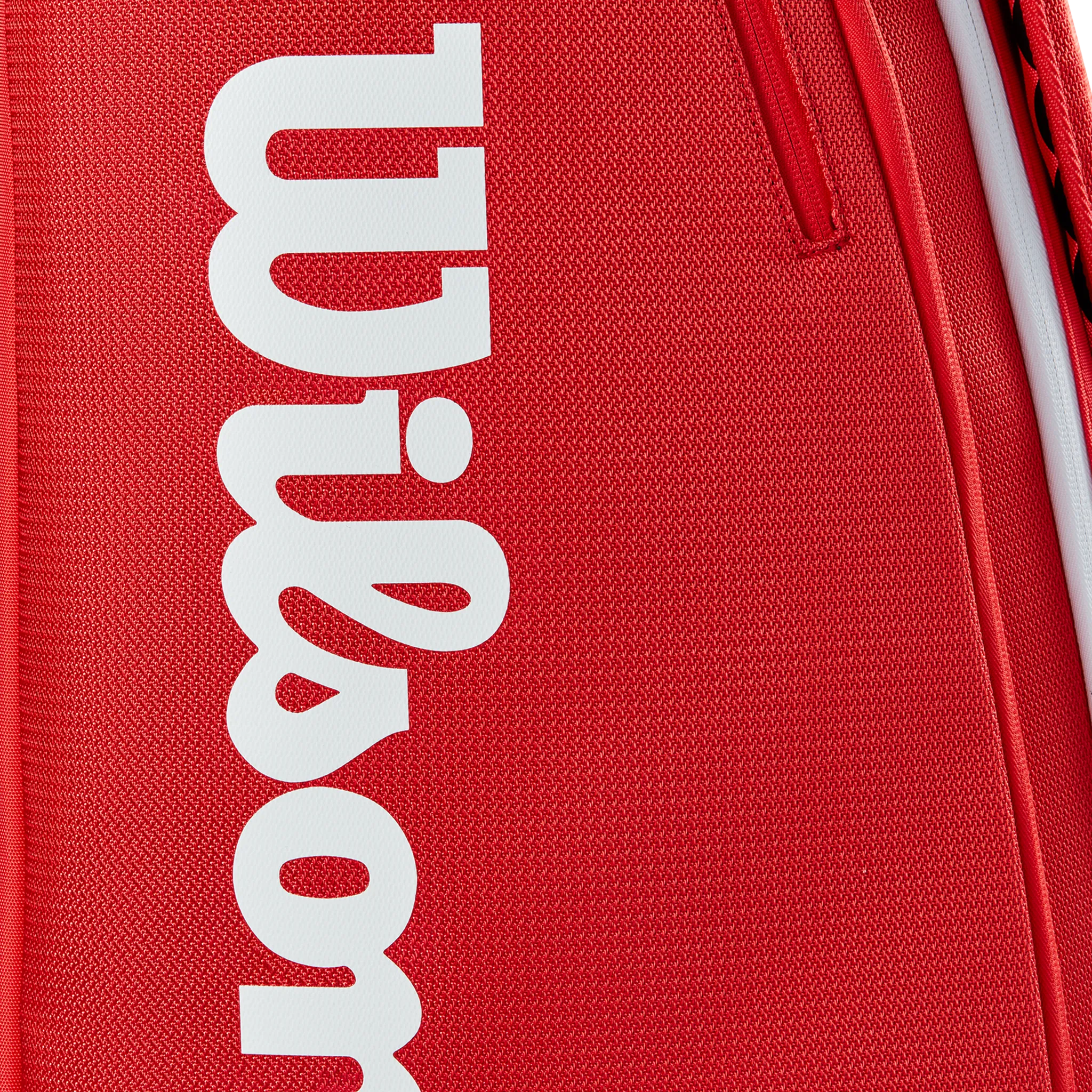 Wilson Super Tour Red 15 Racket Bag (2025)