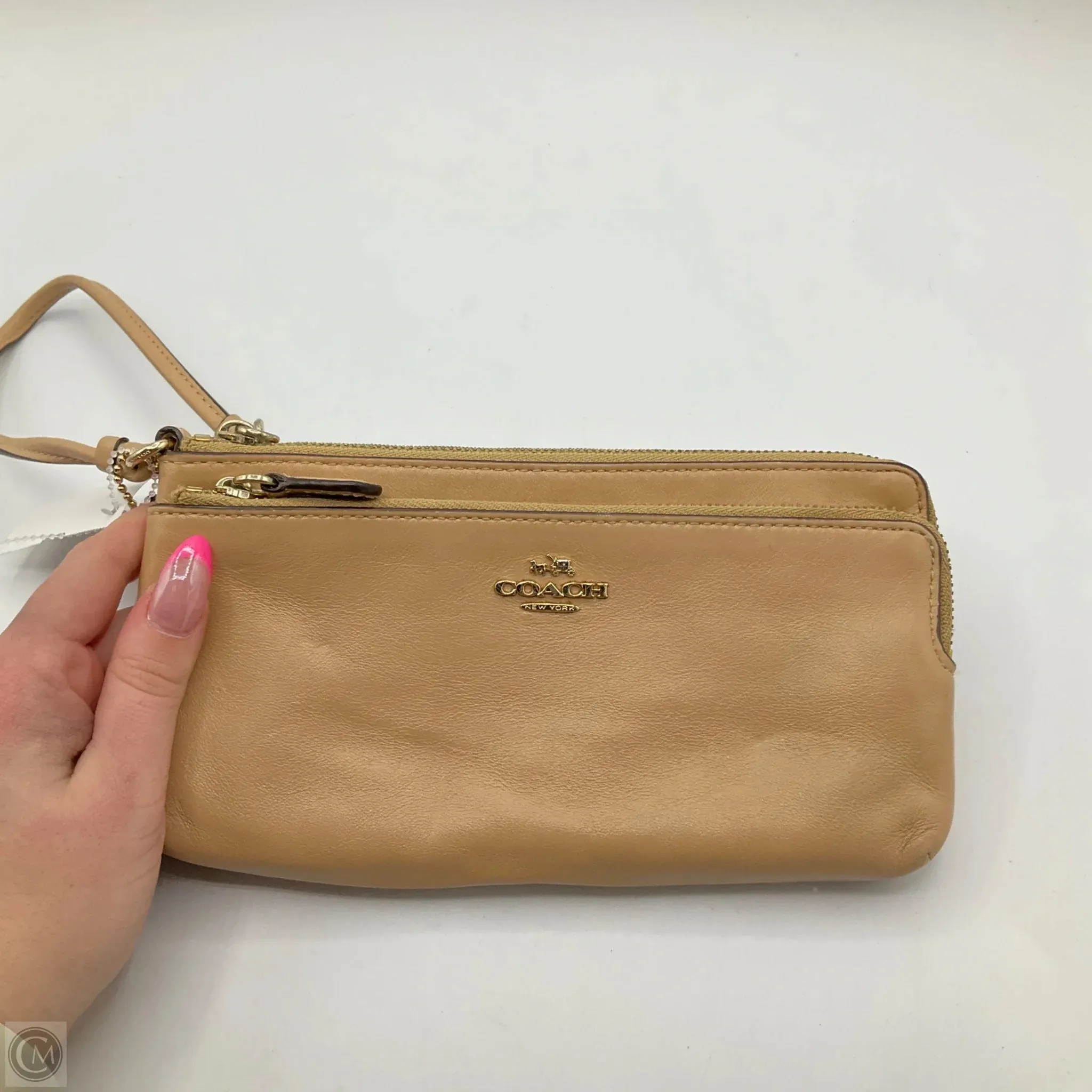 Wristlet Designer By Coach, Size: Medium