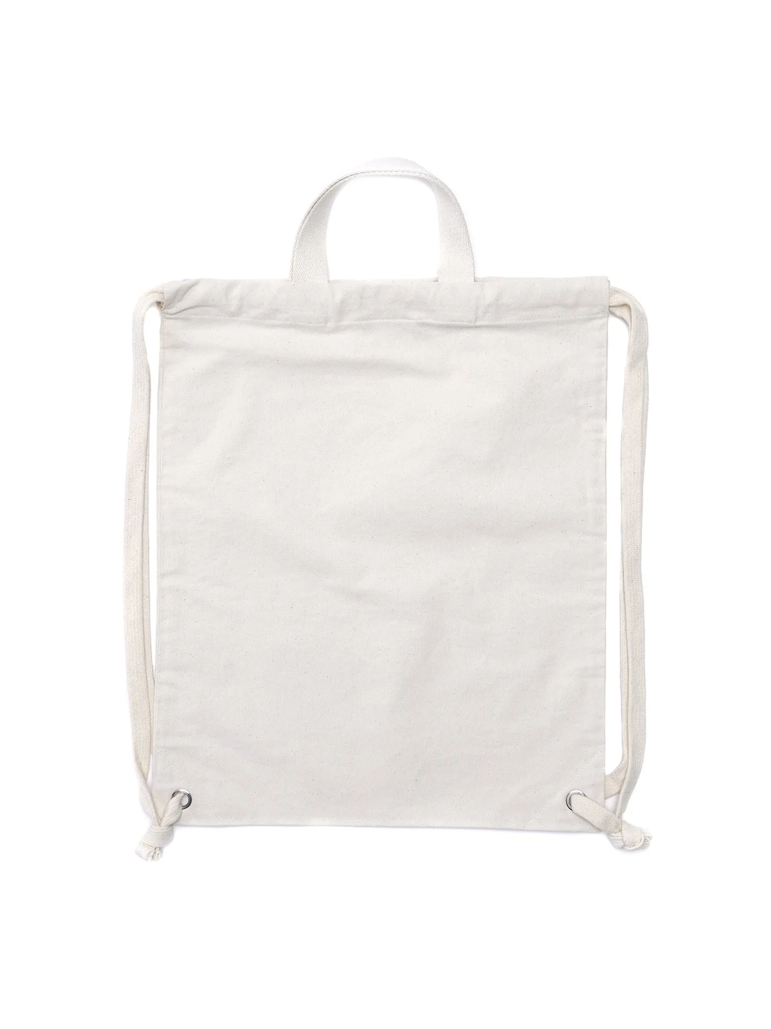 W_TRICOLOR FOX TOTE BACKPACK_ECRU