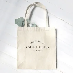 Yacht Club Custom - Canvas Tote Bag