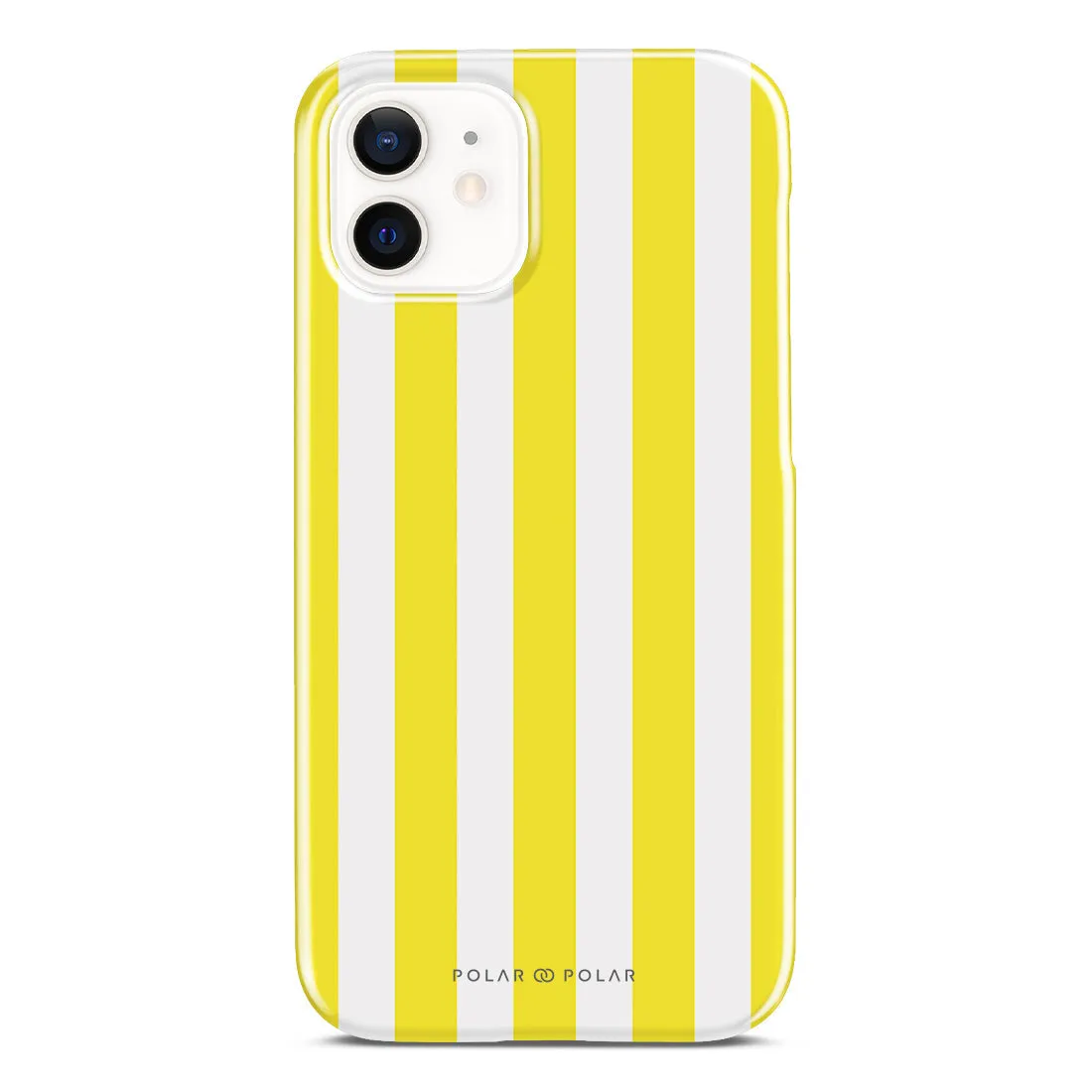 Yellow Stripe Custom - iPhone 12 Case