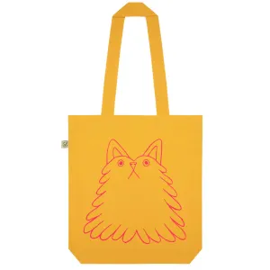 YUK FUN - YUK FUN Fluff Buddy screen printed tote bag