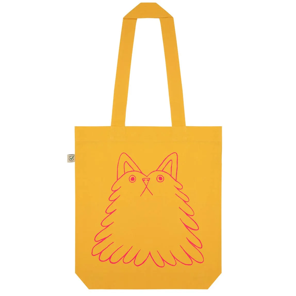 YUK FUN - YUK FUN Fluff Buddy screen printed tote bag